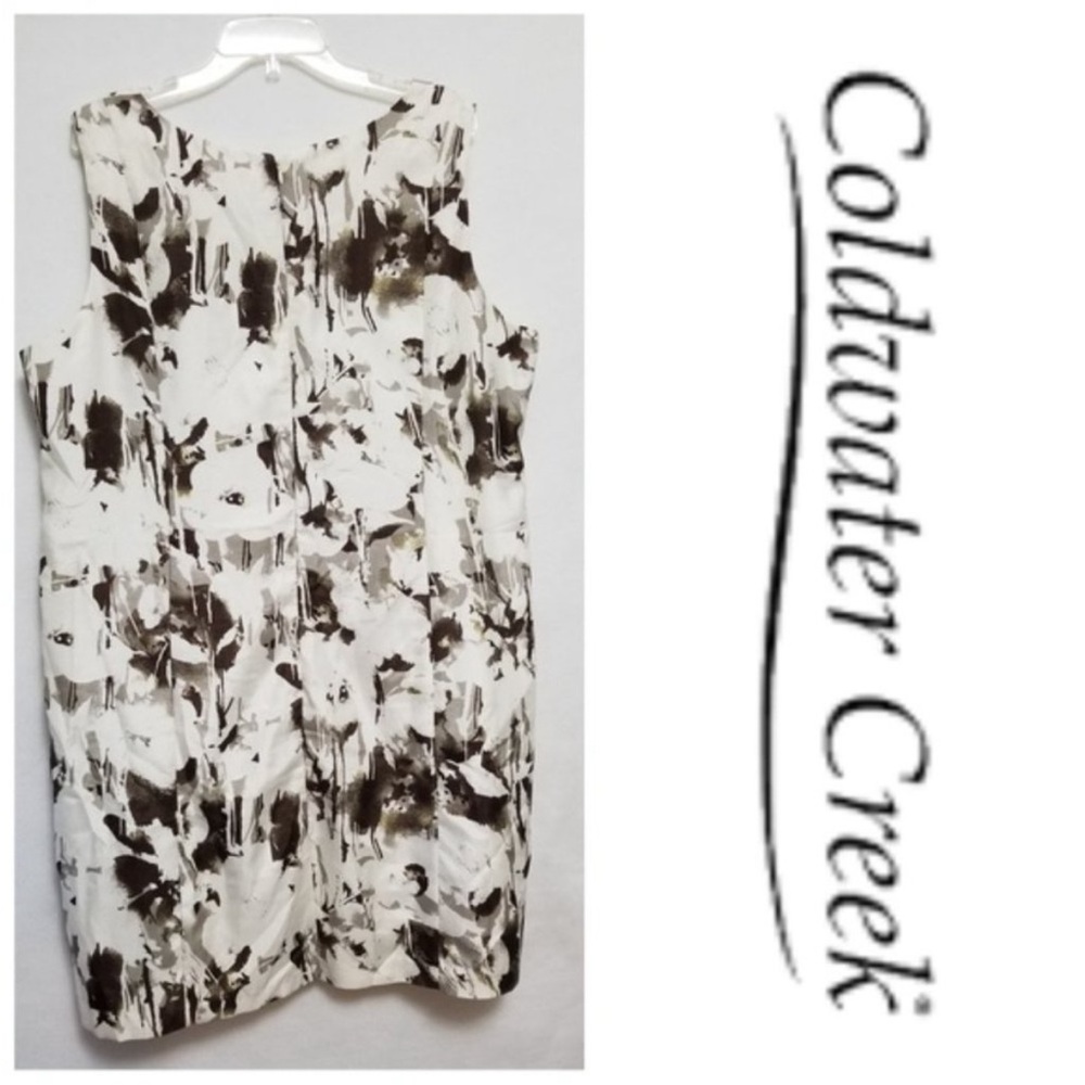 Coldwater Creek Sleeveless Mini Dress Size 22